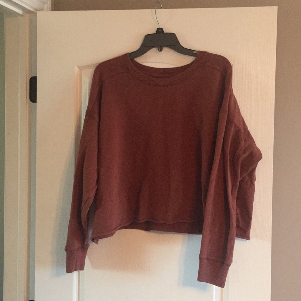 Aerie xxl cropped sweatshirt EUC